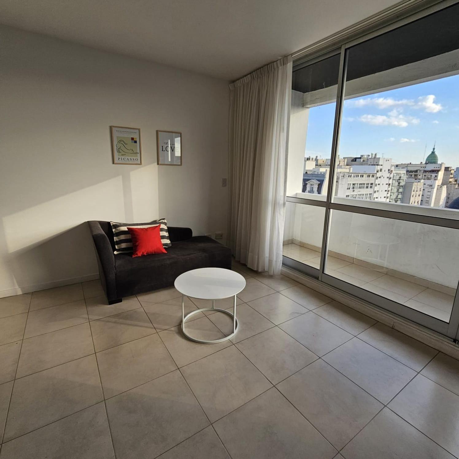 Apartamento La Mejor Vista De Buenos Aires!!! Seguridad 24hs, Piscina, Laundry!!! Buenos Aires